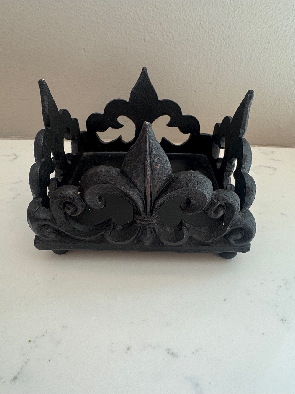 Fleur De Lis candle holder